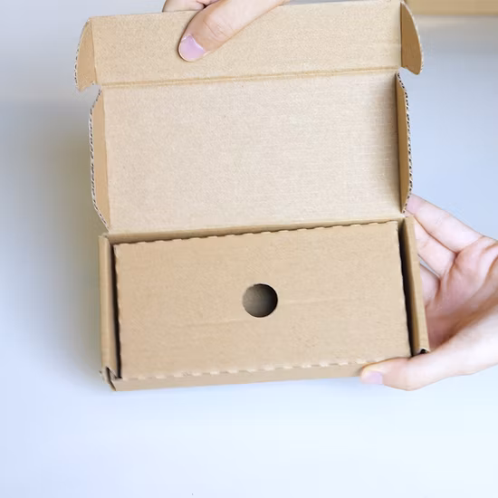 Wholesale Shipping Mailer Box Custom Printed Kraft Corrugated Cardboard Verpackung Mailer Box with Logo for Gift Package