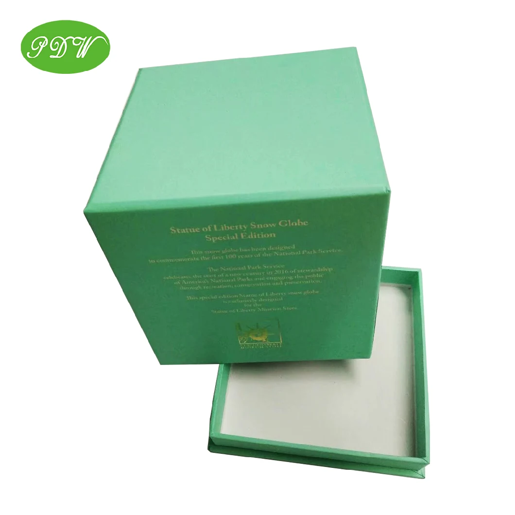 Full Color Printing Paperboard Package Gift Box Custom Collapsible Box